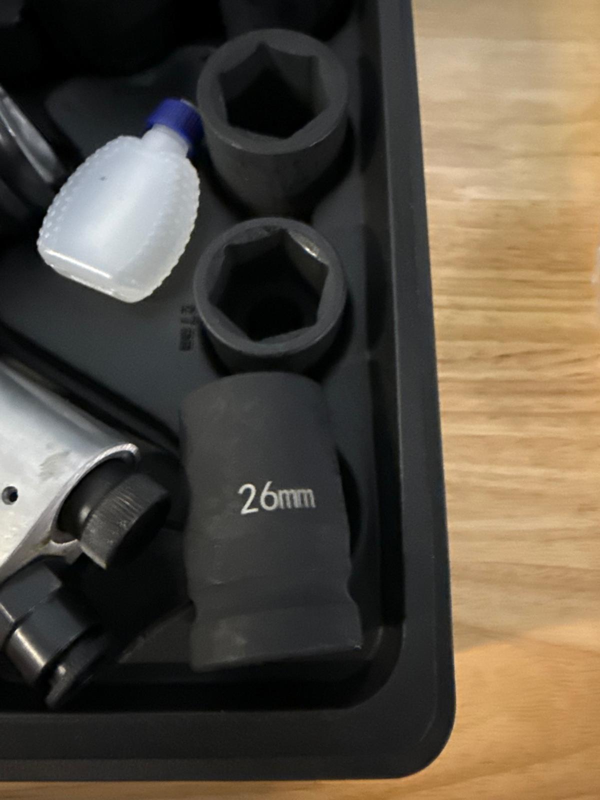 BSN 13 Dlg 3/4 Slagmoersleutel set - Afbeelding 3